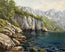 Brilliant Display of a Coastal Mountain Scene
