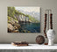 Brilliant Display of a Coastal Mountain Scene