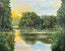 Sundown At The Ponds Edge