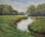 Lush Green Landscape Painting