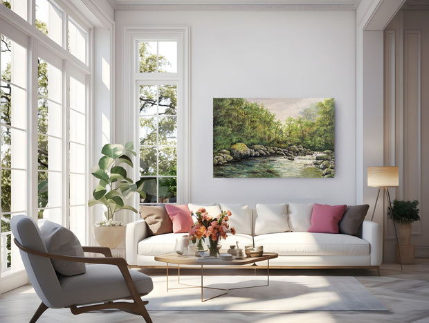 Serene Forest Stream